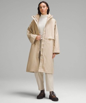 Abrigos Lululemon 3-in-1 Insulated Mujer Kaki Chile | 840LWRFBV