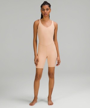 Body Lululemon Align™ 8" Mujer Beige Chile | 392DGFHQB