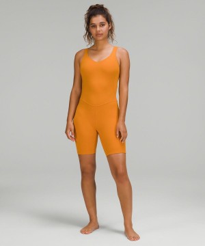 Body Lululemon Align™ 8" Mujer Naranjas Chile | 648TIFVXD