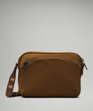 Bolsas Hombro Lululemon City Adventurer 2.5L Mujer Marrones Chile | 597AWMYLH
