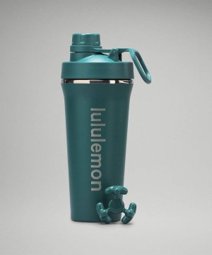 Botellas de Agua Lululemon Back to Life Shaker Bottle 24oz Mujer Turquesa Chile | 957TMJKIL