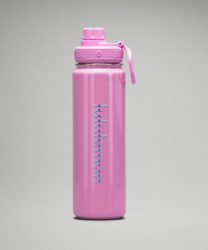 Botellas de Agua Lululemon Back to Life Deporte Bottle 24oz Shine Mujer Moradas Chile | 935TFVDPU