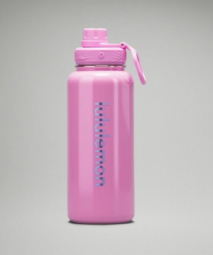 Botellas de Agua Lululemon Back to Life Deporte Bottle 32oz Shine Mujer Moradas Chile | 748WFUGEP