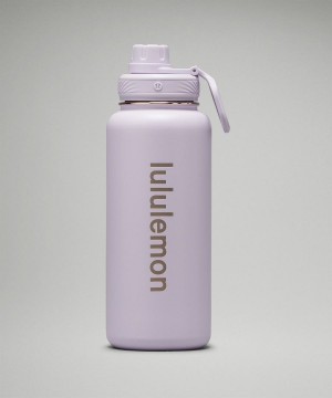 Botellas de Agua Lululemon Back to Life Deporte Bottle 32oz Mujer Moradas Chile | 286JBZXFW