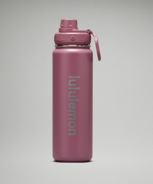 Botellas de Agua Lululemon Back to Life Deporte Bottle 24oz Mujer Moradas Chile | 987VQNSIU