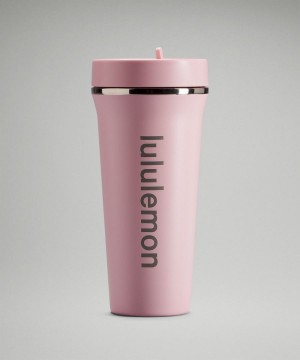 Botellas de Agua Lululemon Back to Life Tumbler 24oz Hombre Rosas Blancas Chile | 436DHAXYB