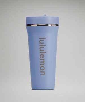 Botellas de Agua Lululemon Back to Life Tumbler 24oz Mujer Azules Beige Chile | 240IPXENL