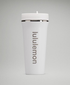 Botellas de Agua Lululemon Back to Life Tumbler 24oz Mujer Blancas Chile | 625ZIPVQB