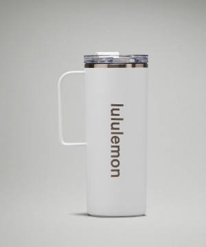 Botellas de Agua Lululemon Insulated Mug 20oz Hombre Blancas Chile | 341YRLCAO