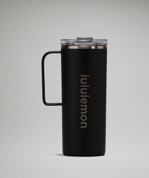 Botellas de Agua Lululemon Insulated Mug 20oz Mujer Negras Chile | 856MLDJKB