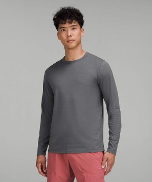 Camisa Manga Larga Lululemon Fundamental Hombre Blancas Chile | 297LXJBDY
