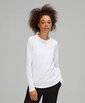 Camisa Manga Larga Lululemon Love Mujer Blancas Chile | 269ILQUVA