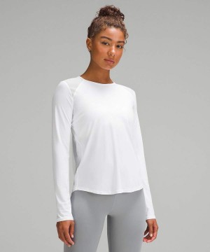 Camisa Manga Larga Lululemon Sculpt Mujer Blancas Chile | 516XTPGMK