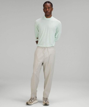 Camisa Manga Larga Lululemon lab Merino Lana-Blend Hombre Verde Chile | 920QDCXPO
