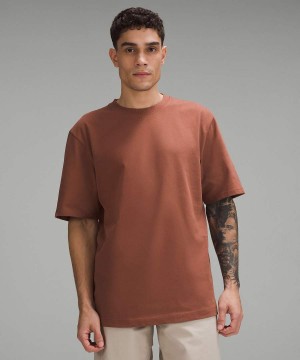 Camiseta Lululemon Heavyweight Algodon Jersey Hombre Cobra Chile | 853PNXYJC