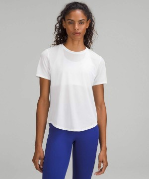 Camiseta Lululemon High-Neck Correr and Entrenamiento Mujer Negras Chile | 108LWZGAU