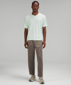 Camiseta Lululemon lab Merino Lana-Blend Hombre Verde Chile | 081SHGYLE
