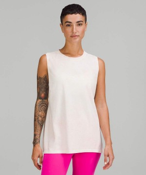 Camiseta sin Manga Lululemon All Yours Vitasea Mujer Azules Limón Chile | 174PVTRKA