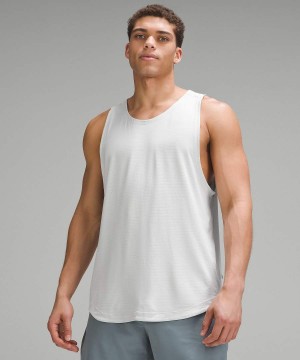 Camiseta sin Manga Lululemon License to Train Hombre Blancas Chile | 468UNRFYX