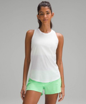 Camiseta sin Manga Lululemon Nulux Slim-Fit Mujer Blancas Chile | 428HFIQRK