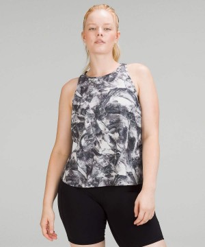 Camiseta sin Manga Lululemon Swift Ventilated Racerback Correr Mujer Gris Multicolor Chile | 789YKCZUJ