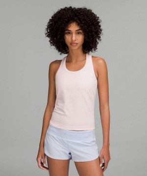 Camiseta sin Manga Lululemon Swiftly Tech Racerback 2.0 Race Length Mujer Rojas Claro Chile | 739VWLNMK