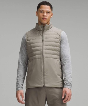 Chaleco Lululemon Down for It All Hombre Gris Oscuro Chile | 809FPYMCH
