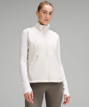 Chaleco Lululemon Fleece-Forro Correr Mujer Blancas Chile | 072TBYFHC