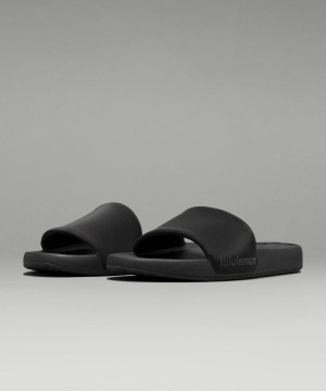 Chanclas Lululemon Restfeel Mujer Negras Gris Oscuro Chile | 690OHGPMY
