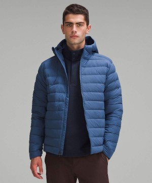 Chaquetas De Plumas Lululemon Navigation Hoodie Hombre Azules Chile | 684DYOWRU