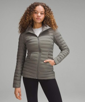 Chaquetas De Plumas Lululemon Pack It Mujer Gris Verde Oliva Chile | 435OAULTD