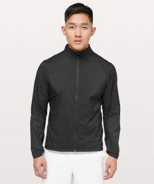 Chaquetas Lululemon Active Hombre Negras Chile | 758YGWHBF