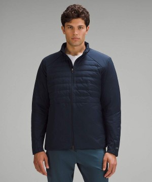 Chaquetas Lululemon Down for It All Hombre Azul Marino Chile | 230FSGUPA