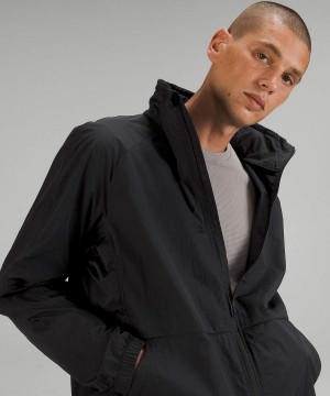 Chaquetas Lululemon Evergreen Hombre Negras Chile | 560GIFTUV