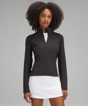 Chaquetas Lululemon Viento-Resistant Golf Mujer Negras Chile | 172SAEKVL