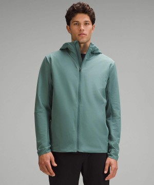 Chaquetas Lululemon Warp Light Packable Hombre Verde Oscuro Chile | 350ORHQAF