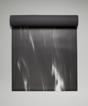 Colchonetas de Yoga Lululemon The (Big) Mat Made With FSC™ Certified Rubber Marble Mujer Negras Blancas Negras Chile | 974IHOUYE