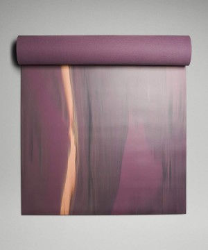 Colchonetas de Yoga Lululemon The (Big) Mat Made With FSC™ Certified Rubber Marble Hombre Moradas Gris Coral Moradas Chile | 235NQGRXU