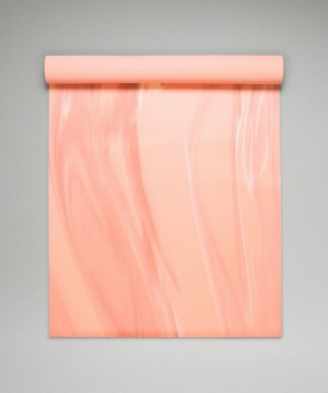 Colchonetas de Yoga Lululemon The Mat 3mm Made With FSC™ Certified Rubber Mujer Rosas Rosas Blancas Rosas Chile | 492CDQBXP
