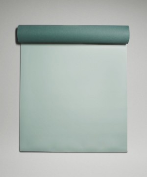 Colchonetas de Yoga Lululemon The Mat 5mm Made With FSC™ Certified Rubber Mujer Plateadas Azules Turquesa Chile | 407VMNJFE