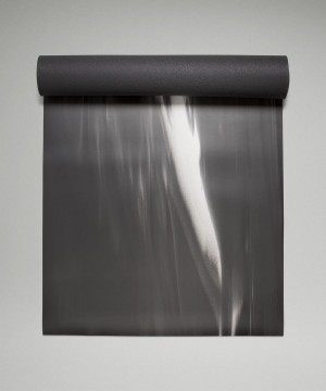 Colchonetas de Yoga Lululemon The Mat 5mm Made With FSC™ Certified Rubber Mujer Negras Blancas Negras Chile | 029DBRFUK