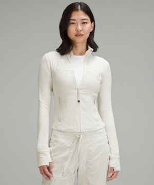 Define Jacket Lululemon Cropped Nulu Mujer Beige Chile | 068AWKOYD