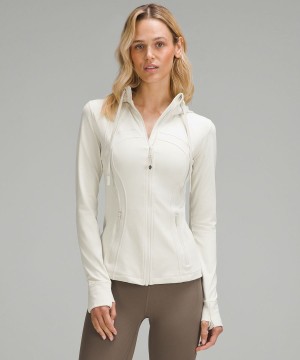 Define Jacket Lululemon Encapuchado Nulu Mujer Beige Chile | 623ETHYFS
