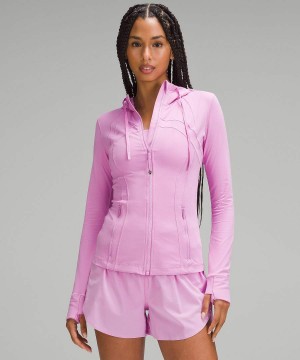 Define Jacket Lululemon Encapuchado Nulu Mujer Moradas Chile | 537UNJGED