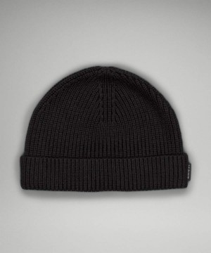 Gorro Lululemon Close-Fit Lana-Blend Acanalado Knit Mujer Negras Chile | 986UMBAKG