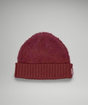Gorro Lululemon Ombre Knit Textured Mujer Rojas Burdeos Rojas Burdeos Chile | 476ALQZMN