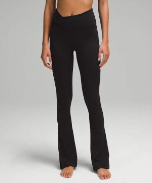 Leggins Lululemon Align™ Asymmetrical-Cintura Mini-Flared 32" Mujer Negras Chile | 470DQWAMS