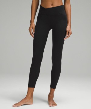 Leggins Lululemon Align™ Asymmetrical-Cintura 25" Mujer Negras Chile | 724RTSPYQ