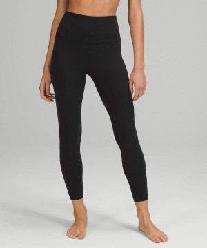 Leggins Lululemon Align™ High-Rise 25" Estampadas Mujer Negras Chile | 695LKUFPQ