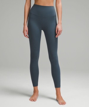 Leggins Lululemon Align™ High-Rise 25" Mujer Azules Chile | 043IENHJY